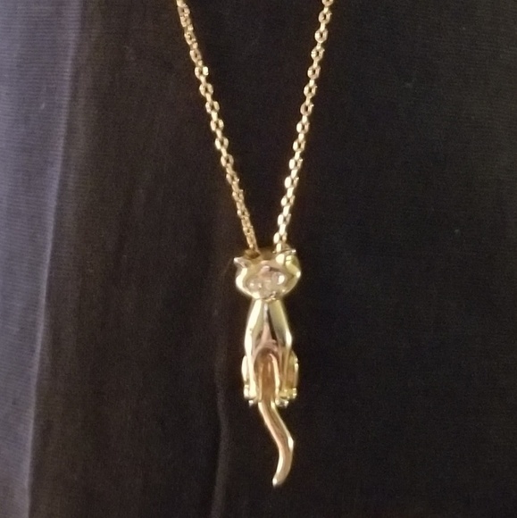 Cat Necklace 24" - Picture 2 of 5